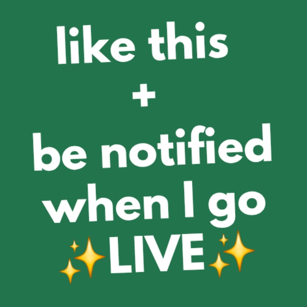 LIKE THIS LISTING TO BE NOTIFIED of my next Posh Shows! ✨️